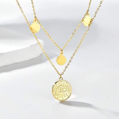 Collar de sol de doble capa versátil