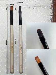 Las Hadas 7支装美甲笔 UV凝胶美甲彩绘笔套装 日本专业绘画线条笔 晕染笔 花卉渐变扫线光疗笔 美甲沙龙专用工具 美甲用品 - 淺灰色 - 查看 5