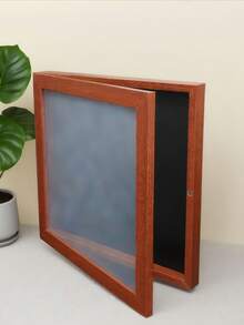 1 khung trưng bày áo thể thao, khung gỗ hình chữ nhật dùng để trưng bày và sưu tập áo bóng rổ, bóng đá, kích thước 18" x 20", giá trưng bày áo thun hai lớp có nắp từ tính lật lên. - nhiều màu - Xem 19