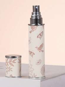 1件 10ML 花鳥印花玻璃香水瓶，高端便攜旅行噴霧瓶，迷你香水，旅行瓶套裝 - 查看 8