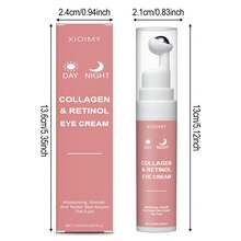 Xioimy 15毫升日夜胶原蛋白视黄醇眼霜，快速紧致眼周肌肤，深层补水，提升肌肤弹性，淡化黑眼圈，缓解干燥，呵护眼周肌肤 - 數量 - 查看 9
