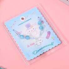 SANRIO 1条官方编织手链，手工编织绳手链，学生礼物 - 彩色 - 查看 10