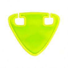 1 pieza - Luz trasera de bicicleta reflectante de alto contraste de color aleatorio, adecuada para bicicletas con batería agotada, dispositivo de advertencia de emergencia para el ciclismo nocturno en montaña y carretera - A - Ver 5