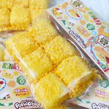 创意多巴胺酸彩虹软捏捏乐，奶酪碎巧克力方块，慢回弹挤压玩具，超柔软减压指尖玩具 - 彩色 - 查看 5