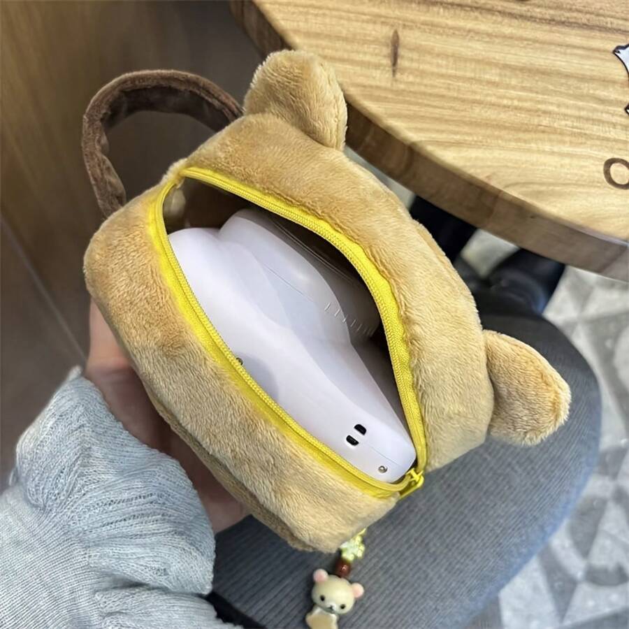 Rilakkuma Makeup Bag, Miscellaneous Item Storage Bag, Large-Capacity Portable  Bag, Photography Equipment Case, Holiday Gift For Girlfriend, Birthday Gift - mặc định - Xem 1
