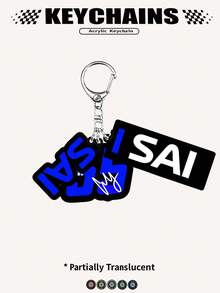 F1 Driver Name Keychain Racing Keychain Racing Sports Keychain RUS, PIA, SAI, LEC, Lando Driver Keychain Suitable For Fans - Multicolor - View 16