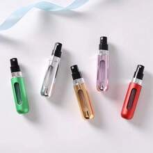 Perfume Bottle Set (10ml/5ml) Refillable Bottles With Spray Pump, Empty Cosmetic Containers, Travel Spray Bottles - Multicolor - View 4