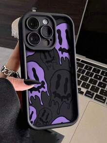 Ốp lưng điện thoại Ghost Face cao cấp mới, thiết kế rãnh, cảm giác da, dày dặn, chống rơi, được sơn phủ, phù hợp với 17/16 Promax, 16/ 16 Pro/ 15 Promax, Apple P13, P14, P11, P16, P12 chống rơi XS.XR - Nhiều màu - Xem 8