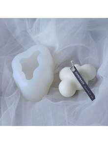 Molde de silicona multifuncional para hacer velas en forma de nube de cera artesanal - nubes - Ver 3