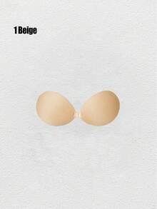 1/2/4件装可重复使用无肩带自粘式丰胸文胸，隐形文胸，适合搭配连衣裙，情人节礼物 - 彩色 - 查看 30