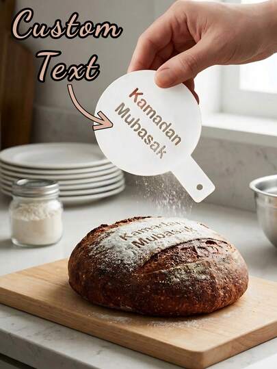 1 Stück Kaffee-Themen Sprühschablone, Acryl Keks/Kuchen DIY Form, Eid Mubarak Party Deko Werkzeug, personalisiertes Küchen Geschenk, Heimdekoration, Kochutensilie, Backen Geschenk, elegantes Geschenk, Einweihungsgeschenk, Geschenk für Pizzaliebhaber, Geschenk für Backbegeisterte