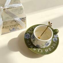 Insulated Cups & Mugs - Today's Record Cherry Blossom Green - View 4