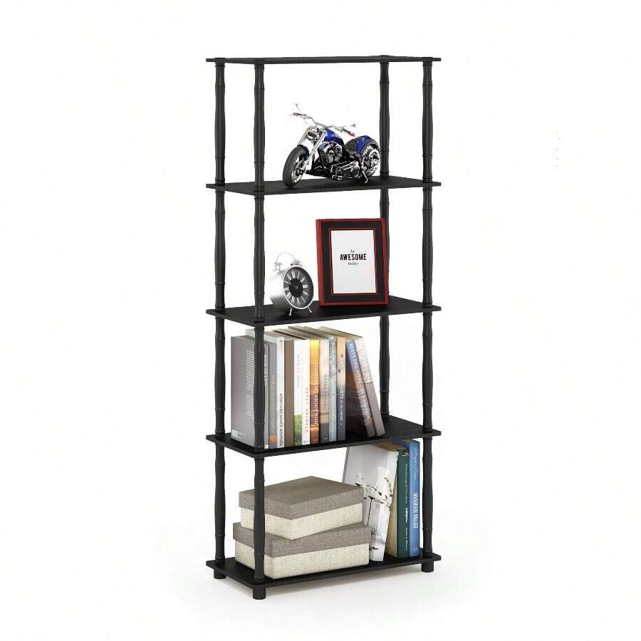 Floor Standing Jewelry Rack - Americano/Black - View 1