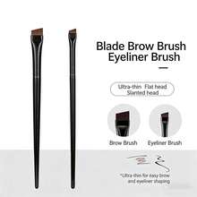Bộ 5 cọ trang điểm dành cho người mới bắt đầu: cọ kẻ mắt vát, cọ che khuyết điểm mảnh, cọ tạo nếp gấp mí mắt, cọ kẻ lông mày vát, cọ tạo khối mũi. - Nhiều màu - Xem 3
