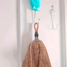 10/15/20Pcs Towel Clips, Tea Towel Hooks, Kitchen Towel Clips, Multi-Color Metal Hanging Kitchen Clips, Suitable For Kitchen, Cabinets And Bathrooms - Multicolor - View 8