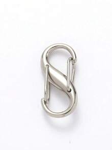 4pcs S-Shaped Spring Buckle, 8-Shaped Buckle, Hanging Hook, Adjustable Chain Clasp, Metal Alloy Carabiner, Multi-Function Buckle - Multicolor - View 7