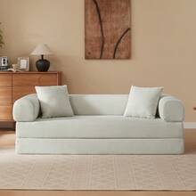 Sofas & Couches - Beige + Foam + 3 Seat - View 12