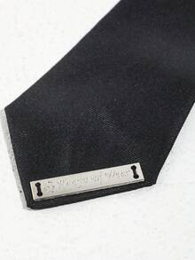 1pc Women's Dark Cross Pendant Necklace, Punk Style Chain Choker, Suitable For Sweet & Spicy Fashion - Black - View 4