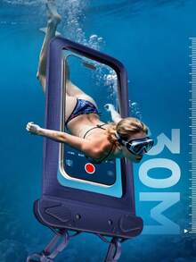 Waterproof Phone Bag, Large Capacity, Suitable For Swimming, Beach And Other Outdoor Activities, Can Store Wallet, Cards And Other Items, Waterproof Design, Suitable For Summer Vacation, Diving, Swimming, Beach And Other Occasions - Double Hook Waterproof Bag - View 10