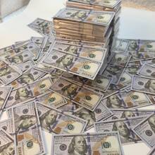 600pcs Fake US Dollar Banknote Props, Realistic Small Size Prop Money Bills, Atmosphere Enhancing Props, Paper Material, Suitable For Home Decor, Parties, Birthdays, Christmas, Easter, New Year Holidays, Collectible Props - 600 Pieces Of Color - View 7