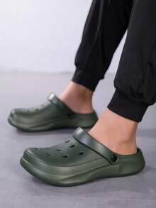 Unisex Breathable Clogs Shoes, Shock Absorbing, Non-Slip, Quiet, Versatile For Indoor/Outdoor Wear, Suitable For All Seasons - Multicolor - View 3