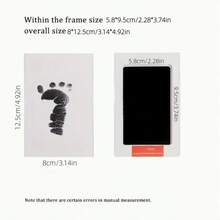 One-Piece Pet Paw Print Set, Dog And Cat Non-Contact Paw Print Making Box, Each Box Contains 2 Plastic Sheets, A Precious Keepsake For Pet Owners - Black 1PC+2PCS Paper - View 11