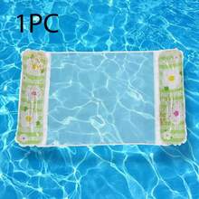 Phao bơi đôi hình hoa đính kim sa, võng lưới dày dặn dành cho một người, thích hợp cho hồ bơi mùa hè. - Nhiều kiểu dáng - Xem 17