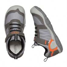 Keen Unisex-Child Knotch Peak Low Height Breathable Sneakers - Imn/Naranja - Ver 4