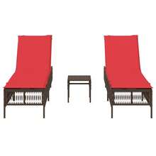 vidaXL Patio Lounge Chair & Swing Chair - A - View 3