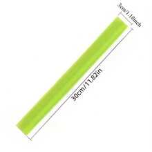 2pcs/5pcs/10pcs Colorful Bicycle Ankle Straps - Mountain Bike Reflective Bands, Snap Bands, Fluorescent Green, PVC Material, Suitable For Bicycle Handle Stickers, Bicycle Accessories | Vibrant Design | Durable Strap Material, Bicycle Parts - Multicolor - View 5