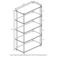 Floor Standing Jewelry Rack - Americano/Black - View 7