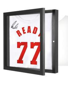 1 khung trưng bày áo thể thao, khung gỗ hình chữ nhật dùng để trưng bày và sưu tập áo bóng rổ, bóng đá, kích thước 18" x 20", giá trưng bày áo thun hai lớp có nắp từ tính lật lên. - nhiều màu - Xem 22