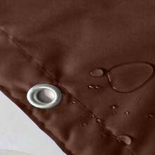 Opaque Privacy Fence Panels, Garden Privacy Fence, Suitable For Balcony, Backyard, Porch, Railing And Pool Privacy Fabric, Coffee Color - Coffee Brown - View 5