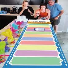 1pc Colorful Rolling Fun Drinking Game - Durable Vinyl Party Game For Family Gatherings, Team Building & Outdoor Activities - Portable No-Electricity Icebreaker With Interactive Challenges, Playful Graphics, Longlasting Material, Social - View 1