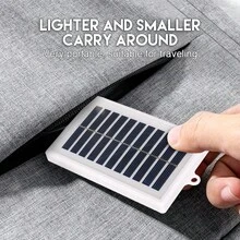 1pc Portable Solar USB Charger Panel - Non-Removable Photovoltaic Power Bank For Phones, Flashlights & Fans | Ideal For Camping, Travel & Emergencies, Portable Charger - Multicolor - View 2