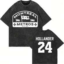 Nuevos productos de moda muy populares: camiseta 100% algodón con efecto vintage lavado y calefactada de Rival Reavers Ilya Rozanov 81 Boston  para hombre, camiseta con efecto lavado ácido de Scott Hunter Shane Hollander. - negro98 - Ver 4
