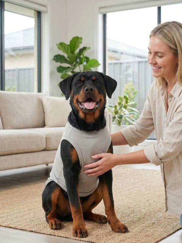 Camiseta de tirantes para perro, chaleco para perro, camiseta de verano suave y transpirable para mascotas, ropa deportiva sin mangas elástica para correr y caminar, ropa para perros de raza pequeña, mediana y grande - Gris