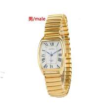 XAPWV Unisex Oval Quartz Watch, Casual Elastic Strap, Minimalist Design, Suitable For Daily Wear, Commuting And Gift - Multicolor - View 15