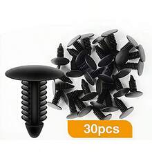 Clips de sujeción universales para automóvil 6 en 1, de estilos mixtos, adecuados para varios modelos de vehículos y escenarios de reparación. Fácil instalación, resistentes y duraderos, aplicables para paneles de puertas, parachoques, guardabarros, etc. Accesorio esencial para reparación y modificación - Sujetadores para automóviles - Ver 14