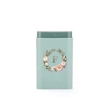 1pc Letter Mini Portable Pill Box, Travel 6 Compartment Pill Organiser, Unisex Pill Box, Initial Letter Printing Pill Container Moisture Resistant Medicine And Vitamin Container Dispenser Organiser, Letters A-Z, 26 Letters To Choose From, Pill Container First Aid Kit Medical Kit Outdoor Travel Accessories Dormitory Essentials - Mint Green - View 35