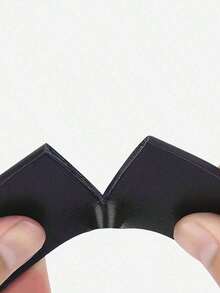 Buckle-Free Adjustable Belt, Fashion Versatile, Suitable For Young Professionals, Business Casual - Black - View 3