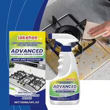 jakehoe 1pc Kitchen Grease Foam Cleaner, Gentle Home Care Degreaser For Stove And Cooktop, Multi-Purpose Cleaning Agent, Suitable For Home Kitchen, Stove, Range Hood, Removes Grease And Makes It Shiny, Gift For Family And Friends On Festivals, (Randomly Shipped New And Old Versions). - Liquid - View 3
