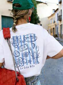 Women T-Shirts - White - View 5