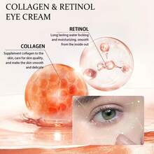 Xioimy 15毫升日夜胶原蛋白视黄醇眼霜，快速紧致眼周肌肤，深层补水，提升肌肤弹性，淡化黑眼圈，缓解干燥，呵护眼周肌肤 - 數量 - 查看 7