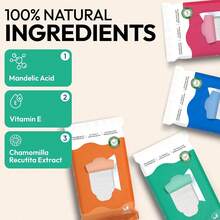 Acidified Deodorant Wipes For Women - 30 Count - Variety Pack – Hypoallergenic, PH Balanced Whole Body Wipes - Plastic-Free, Exfoliating & Advanced Odor Control Underarm Body Wipe - 混合裝(無香型,海風香型) - 查看 2