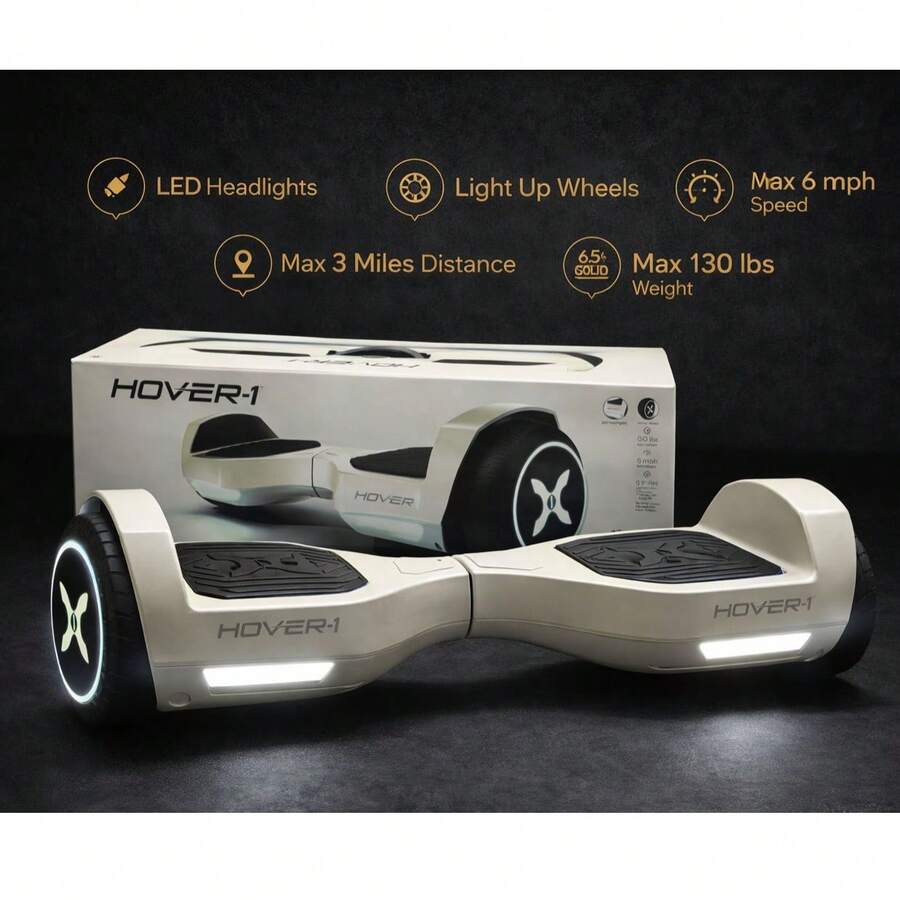 scooter, patin electrico, Hover-1™ Rebel Hoverboard - Tipo de Enchufe A Japonés (100V) - Ver 1
