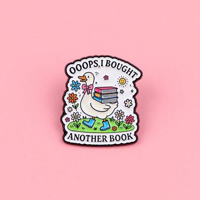 Enamel Badge Brooch Pin, Decorative Accessory Gift For Friends, Backpack Decoration