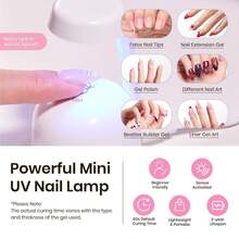 Beetles Tipex Lite Pre-Built Apex Nail Tips Kit, Stiletto Medium, With Tipex Nail Glue,  All-In-One Gel Nail Kit - Almond Pendek (Kit Kuku Tipex dengan Primer) - View 6