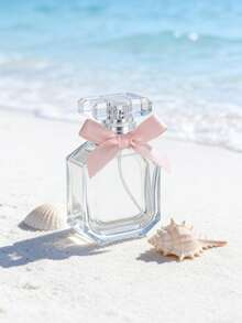 1 pieza Botella de perfume transparente de 50ml con cabezal de bomba, embudo de regalo, cuentagotas, atomizador recargable, botella de spray cosmético de gran capacidad para agua, botella de vidrio - rellenable y reutilizable para viajes, regalo del Día de San Valentín, regalo del Día de la Madre - Multicolor - Ver 8