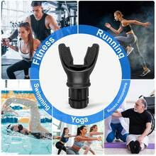 Black Lung Capacity Builder Device 4*2.5*1.25" Rotating Valve Intensity Control Ultra Flexible ABS Material Compact Lightweight Travel Friendly Daily Routine Track Field Running Swimming Gymnastics Martial Arts Outdoor Pursuit Durability Well Constructed Muscle Stamina Improvement Individual Packaging Hygiene - 1 Pc - View 8